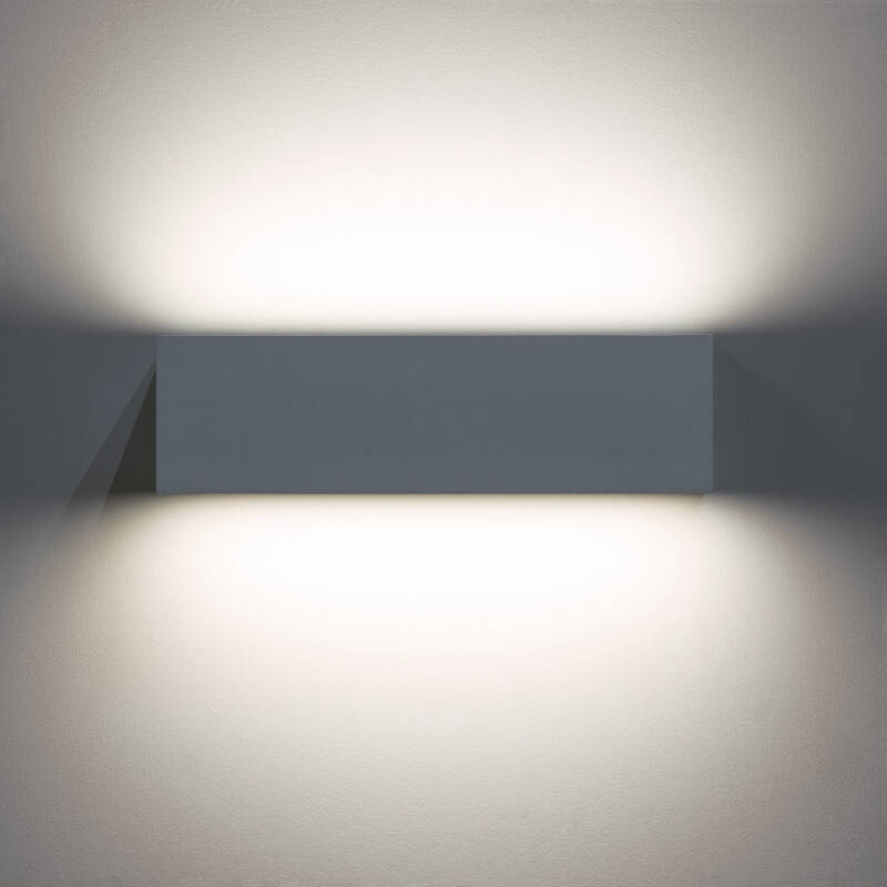 LEDKIA LIGHTING Wandlamp inbouw Gips LED E14 Zaagmaat 283x283 mm Wit E14