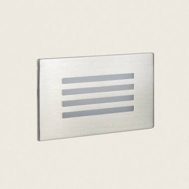 Minto 3W Outdoor Stainless Steel Recessed Selectable CCT LED Wall Light