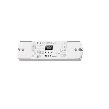 DMX512 & RDM 12/24V 4-Channel Decoder SKYDANCE D4-L