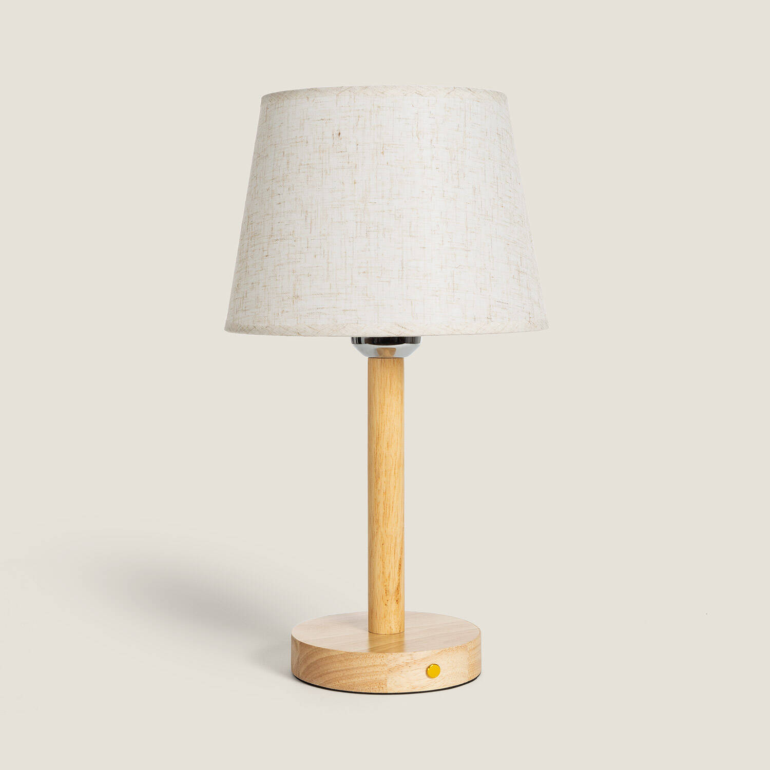 Lampa Stołowa LED 1W Przenośna z Drewna USB z Akumulatorem Rowy - widok 3