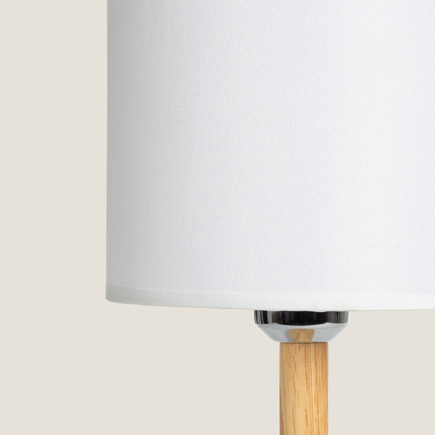 Lampa Stołowa LED 1W Przenośna z Drewna USB z Akumulatorem Folgosa - widok prezentacyjny