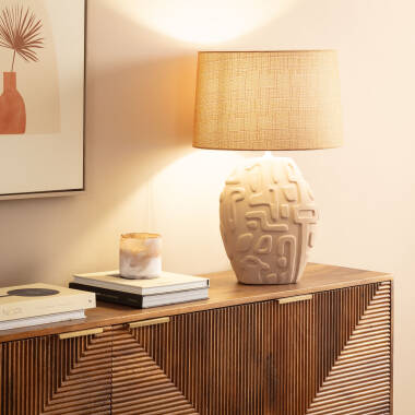 Image of Surab Ceramic Table Lamp  Image of Surab Ceramic Table Lamp