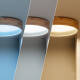 Image de Plafonnier LED Rond Bois 20W CCT Sélectionnable Dari Ø470 mm