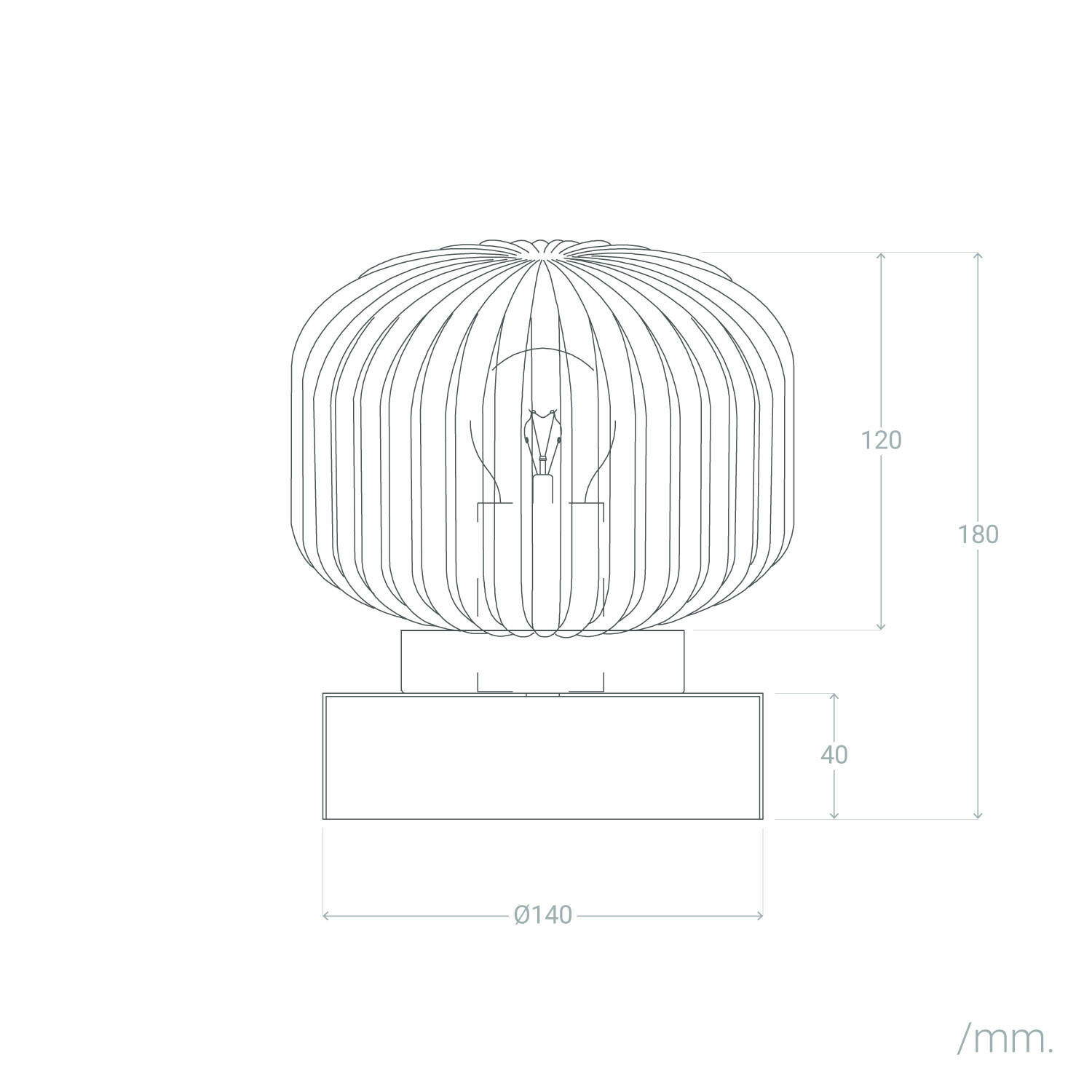 Kinkiet Ścienny z Metalu i Szkła Windsor - widok 3