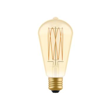 Filamentní LED Žárovka E27 7W 640lm ST64 Stmívatelná Creative-Cables BB-C54