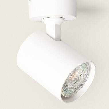 Image de Plafonnier Orientable Aluminium Nona Blanc