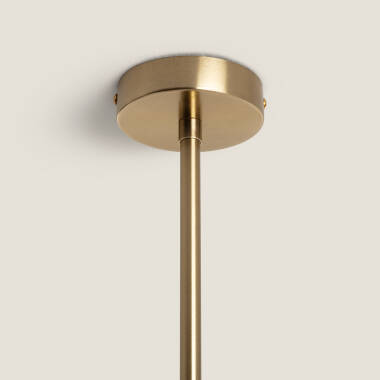 Bild von Pendelleuchte Metall und Glas Jaelyn