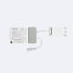 Bild von LED Panel 60x60 cm 40W 4000 lm Dimmbar PHILIPS Xitanium mit Schnellanschlussbox und Sicherheitskabel