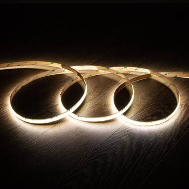 Product LED-Streifen Digital Spi 24V COB 360 LED/m 5m Breite 10mm Schnitt 8 cm IP20