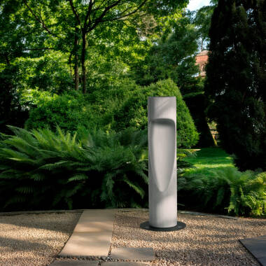 Image of Tervin 4.5W Cement Dimmable Outdoor LED Bollard 50cm  Image of Tervin 4.5W Cement Dimmable Outdoor LED Bollard 50cm