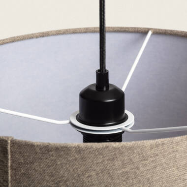 Bild von Pendelleuchte Leinen Trude