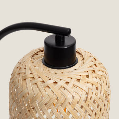Image de Lampe à Poser Métal et Bambou Adola
