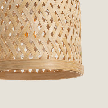 Image de Lampe à Poser Métal et Bambou Adola