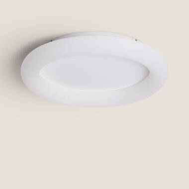 Plafoniera LED 36W Circolare Metallo Ø400 mm Irlava