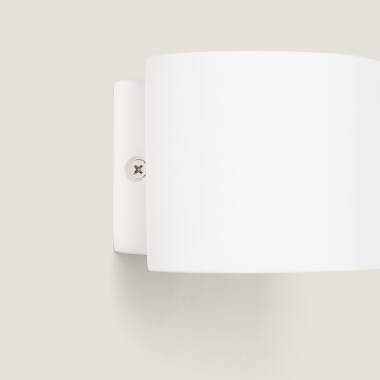 Immagine di Applique da Parete in Gesso Iluminazione Doppia Merton