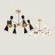 Image de Plafonnier Aluminium 6 Spots Jigger 