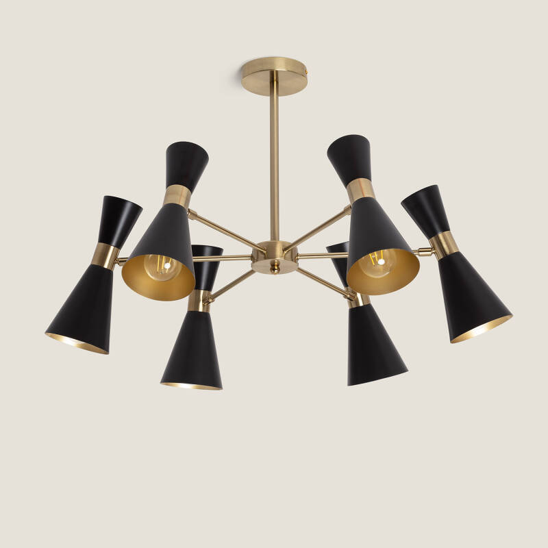 Image de Plafonnier Aluminium 6 Spots Jigger 