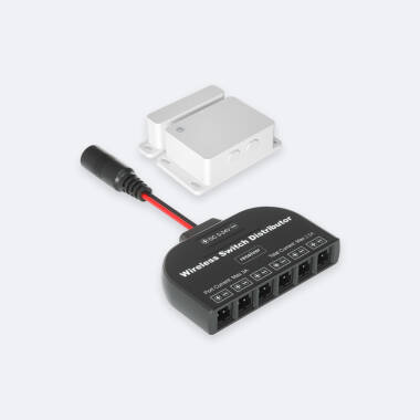 12-24V DC Wireless Sensor for Cabinet Door Up to 6 LED Strips