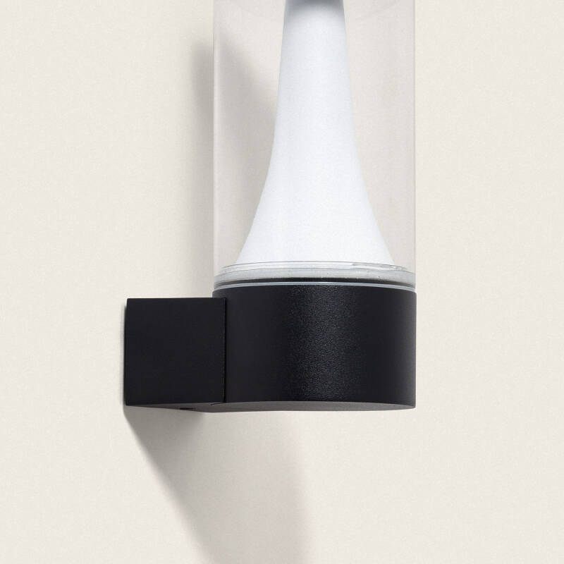 Image of Canu Outdoor Wall Lamp in Black 