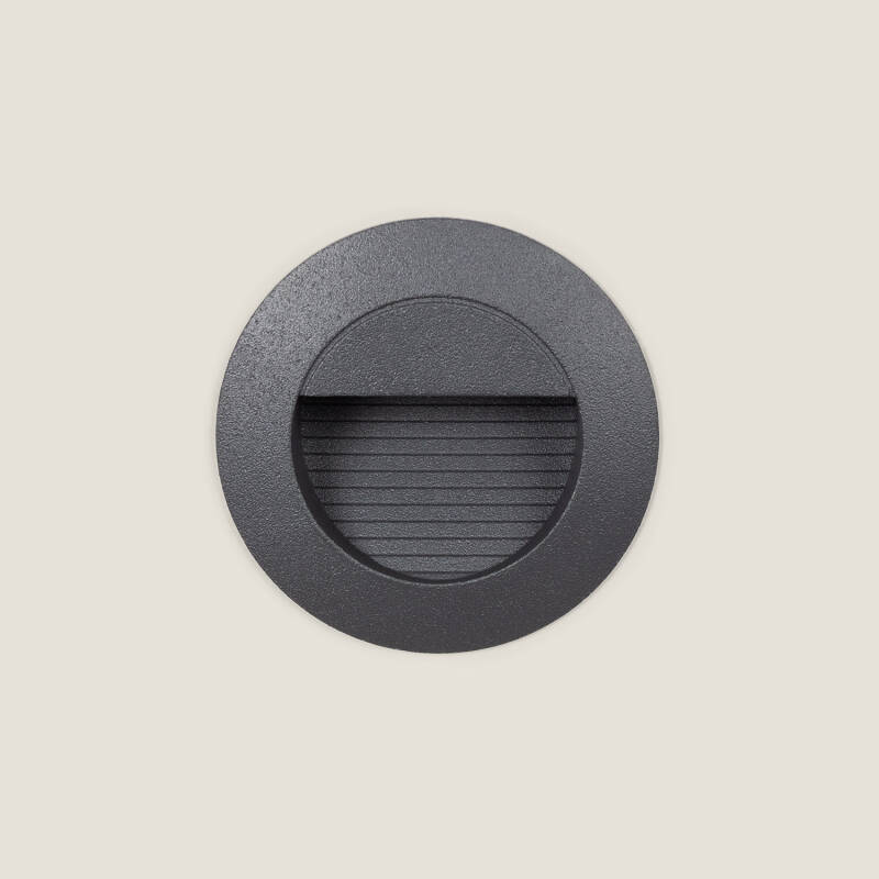 Image de Balise Murale LED Extérieure Encastrable en Aluminium 1,2W Lyons