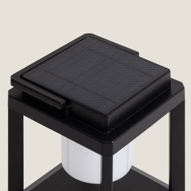 Image of Perlico Aluminium Outdoor Portable Solar LED Table Lamp 