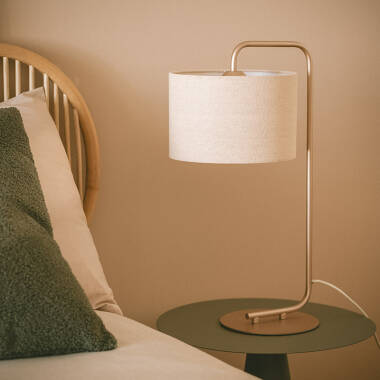Image of Haddo Metal & Glass Table Lamp 