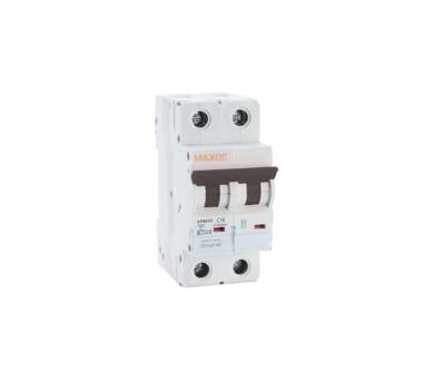 Interruttore Magnetotermico Residenziale 1P+N 6 A 4 kA curva C MAXGE Alpha+