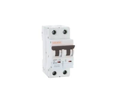 Installatieautomaat 1P+N 6 A, 4 kA, C-karakteristiek, voor woningen, MAXGE Alpha+