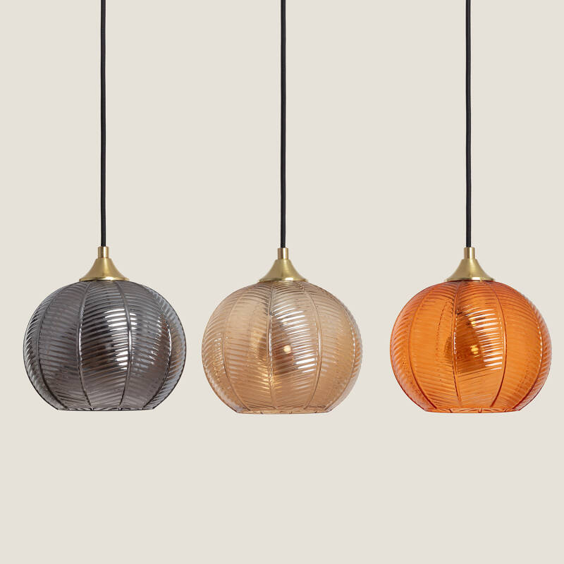 Bild von Pendelleuchte Glas Big Klimt