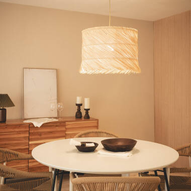 Image de Suspension Fibres Rotin Tongio 