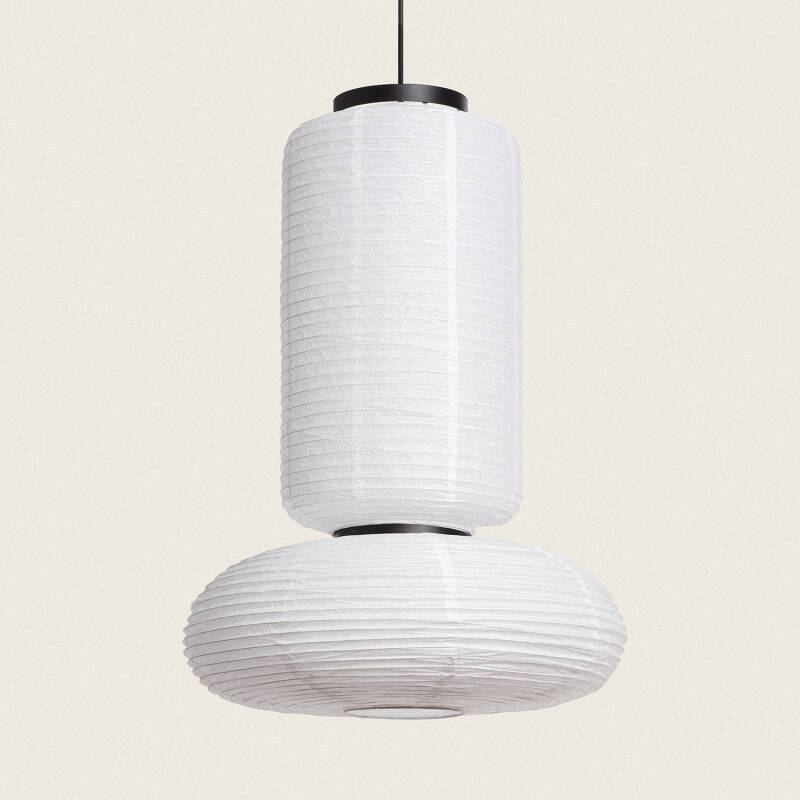 Bild von Pendelleuchte Papier Hao Tupai
