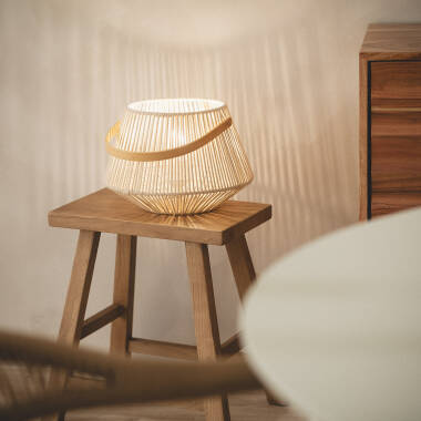 Image de Lampe à Poser Corde de Coton Diantha