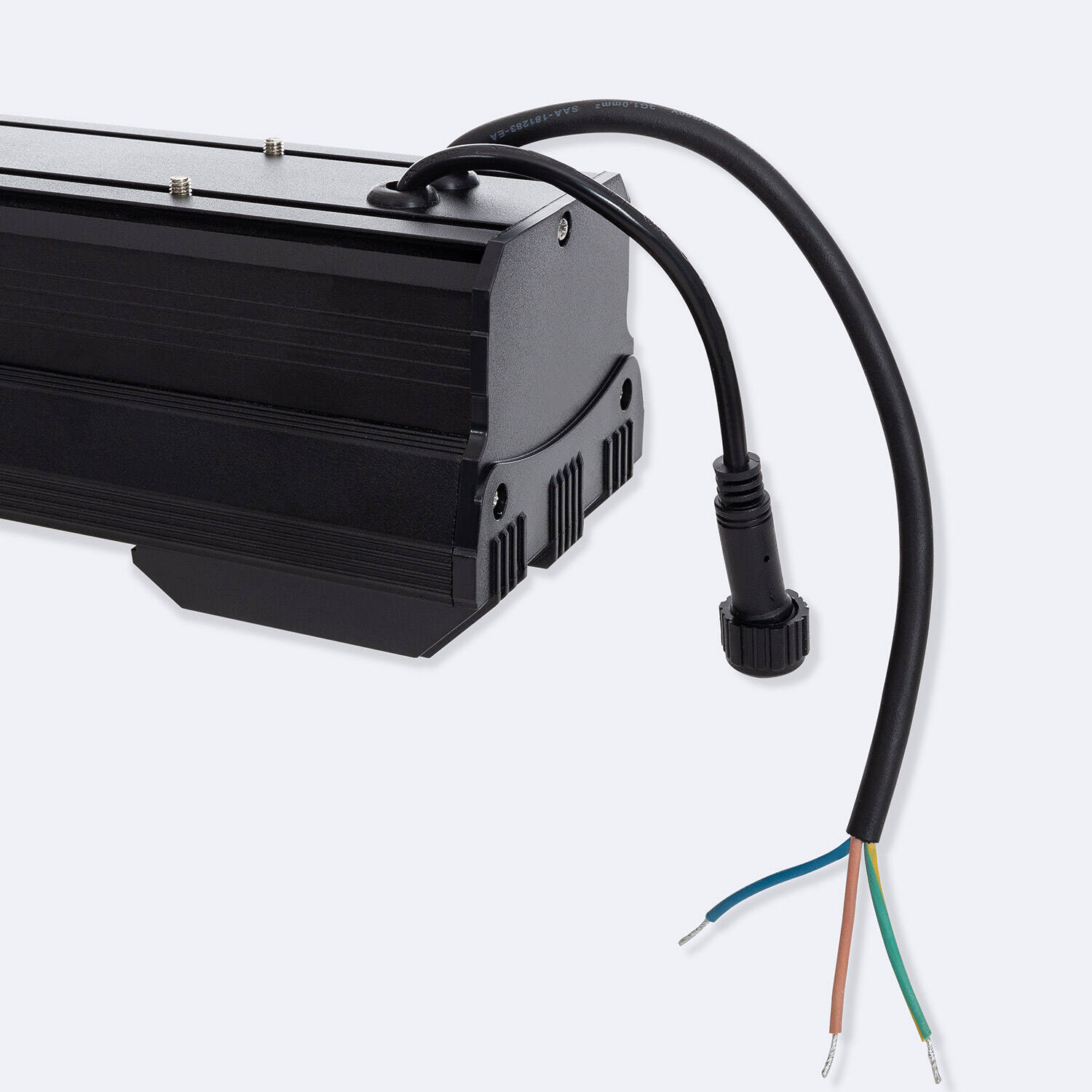 Oprawa Liniowa LED Przemyslowa 100W IP65 160lm/W Smart Zhaga Plug and Play - widok prezentacyjny
