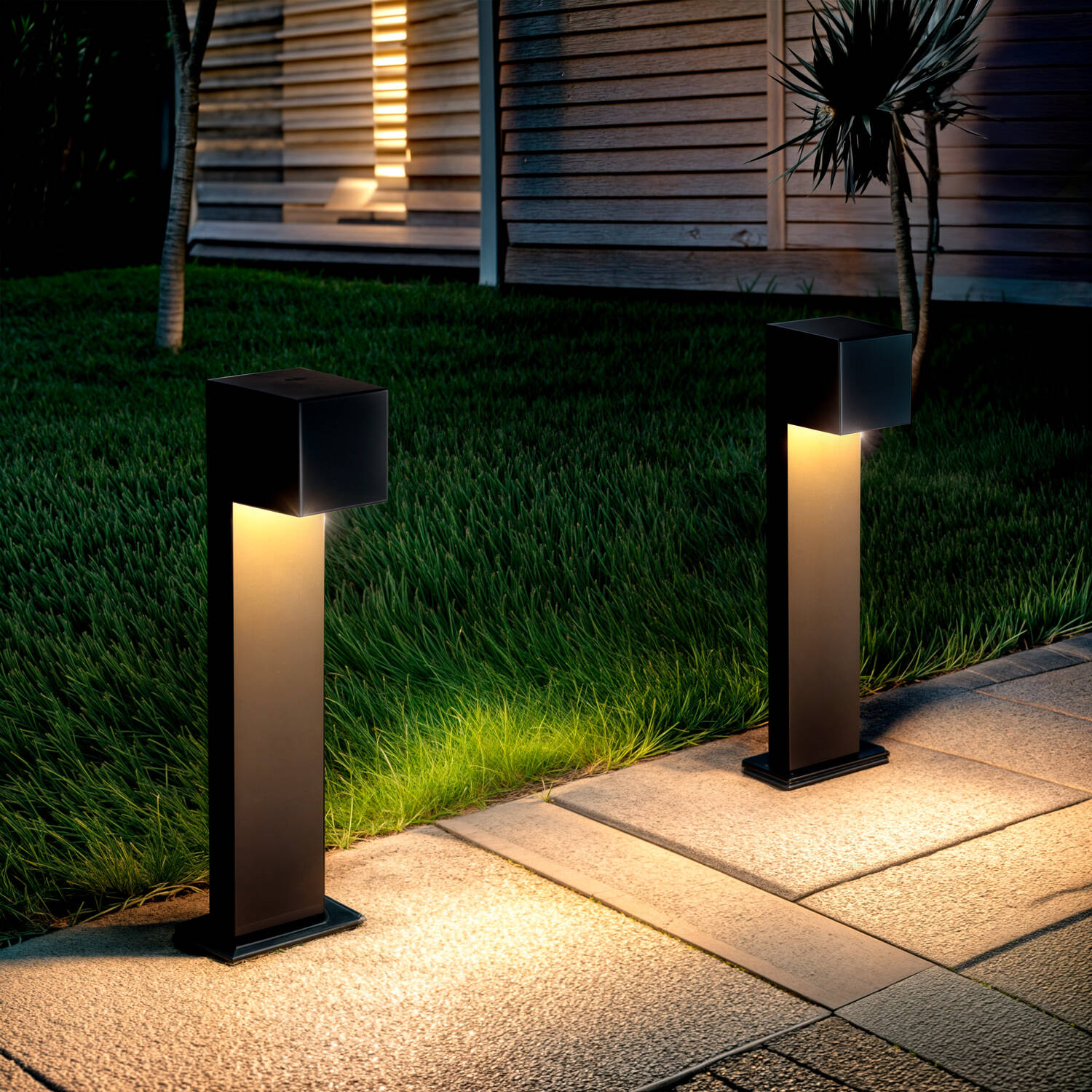 Lampa Ogrodowa LED Zewnętrzna 10W Naziemna 50cm z Aluminium Iridix - widok 2