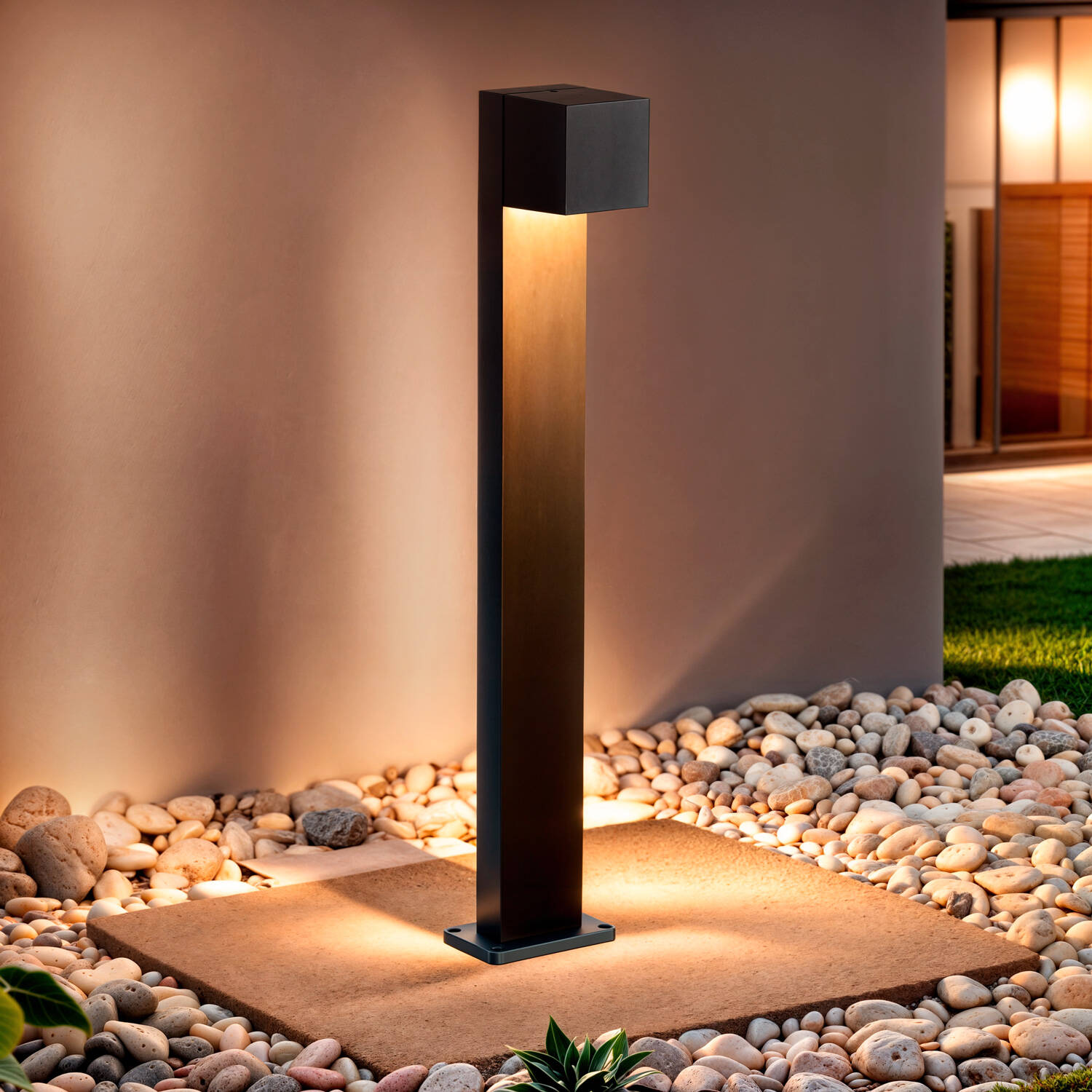 Lampa Ogrodowa LED Zewnętrzna 9W Naziemna 80cm z Aluminium Iridix - widok 2