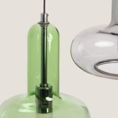 Immagine di Lampada a Sospensione LED 15W Alluminio Fontas 3 Faretti