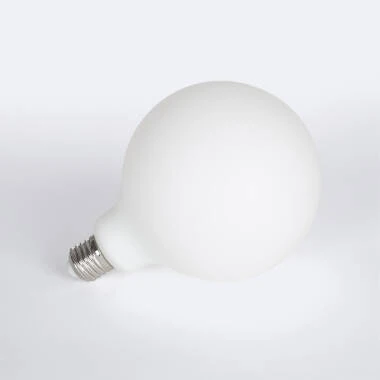 E27 12W LED Filament Bulb G125 1440lm Opal Glass