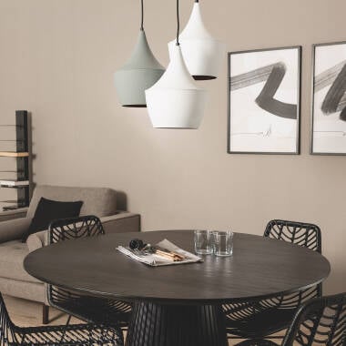 Afbeelding van Hanglamp Aluminium Tri Big Mercury 