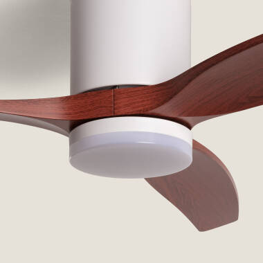 Immagine di Ventilatore da Soffitto Silenzioso Angistri Bianco 132cm Motore DC
