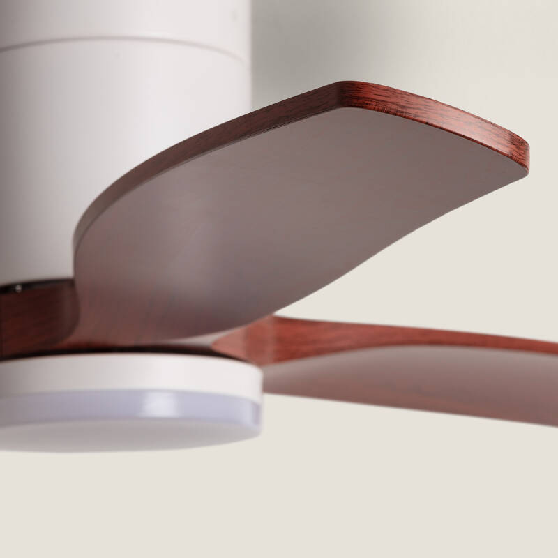 Immagine di Ventilatore da Soffitto Silenzioso Angistri Bianco 132cm Motore DC