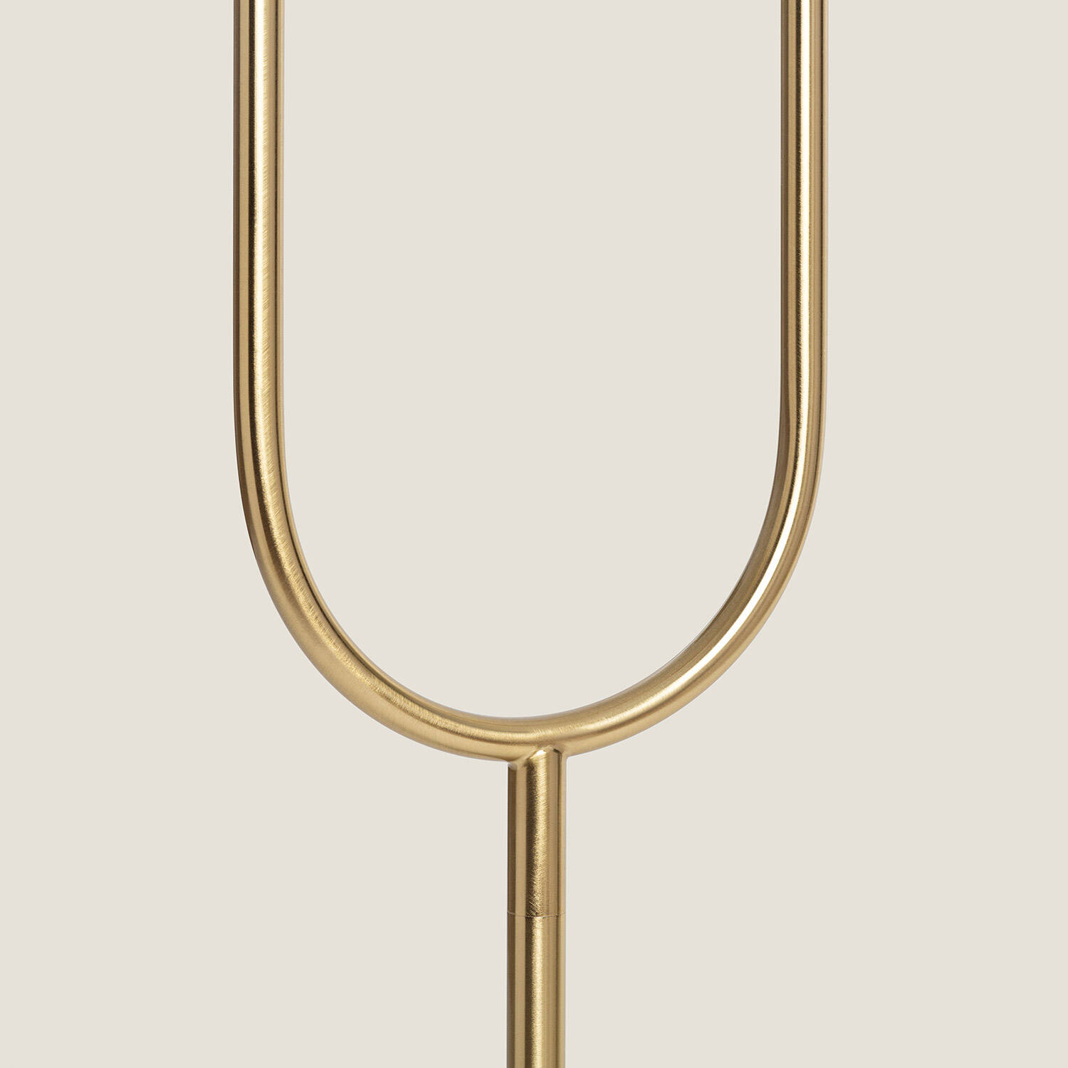 Lampa Podłogowa z Metalu i Szkła Moonlight Brass 2-Pkt. - widok prezentacyjny