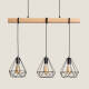 Image de Suspension Métal Sardo 3 Spots