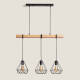 Image de Suspension Métal Sardo 3 Spots