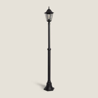 Image de Lampadaire Extérieur en Saillie sur Pied 185 cm Black Traditional 