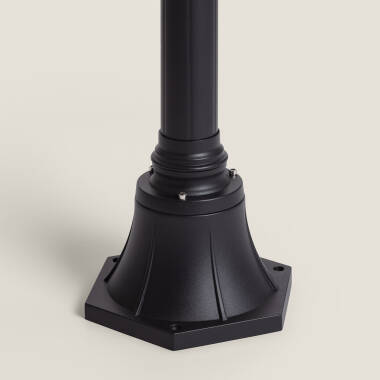 Image de Lampadaire Extérieur en Saillie sur Pied 185 cm Black Traditional 