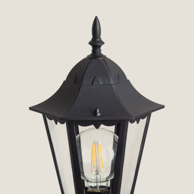 Image de Lampadaire Extérieur en Saillie sur Pied 185 cm Black Traditional 