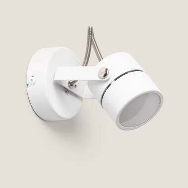 Spot Mural Blanc GU10 Flex Direct