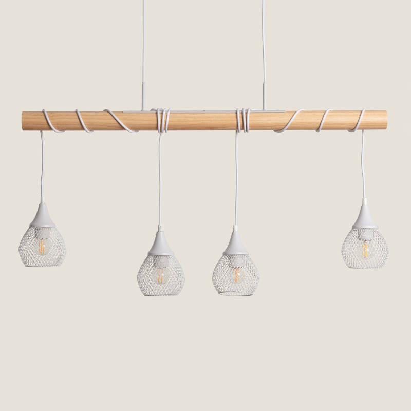 Image de Suspension  Bois et Aluminium Monah