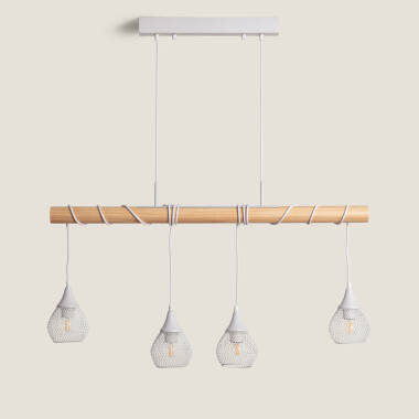 Image de Suspension  Bois et Aluminium Monah
