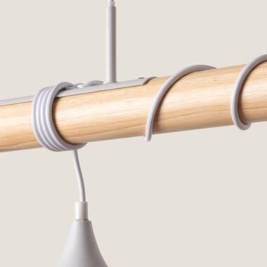 Image de Suspension  Bois et Aluminium Monah